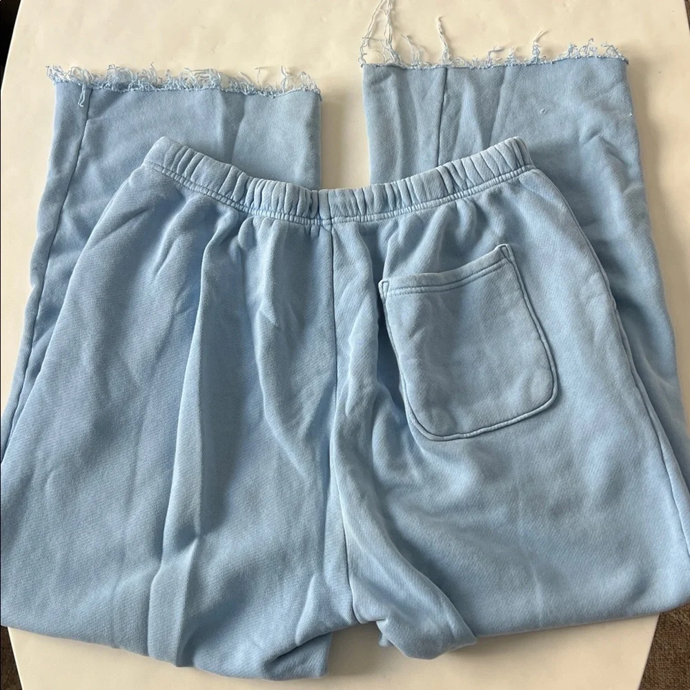 ELWOOD 2 PIECE MATCHING SET - ORGANIC COTTON Wide Leg SWEATPANT SWEATSHIRT L - Picture 7 of 12